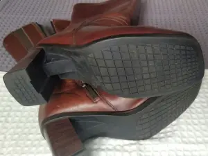 Женские кожаные зимние сапоги натуральная кожа 38