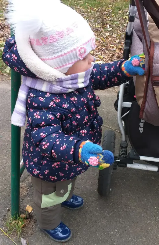 Куртка синяя в цветочки, еврозима, р.74-80 (9-12мес), б.у - Вся Беларусь - 237422 - Доска объявлений Kupika.by - Фото 4