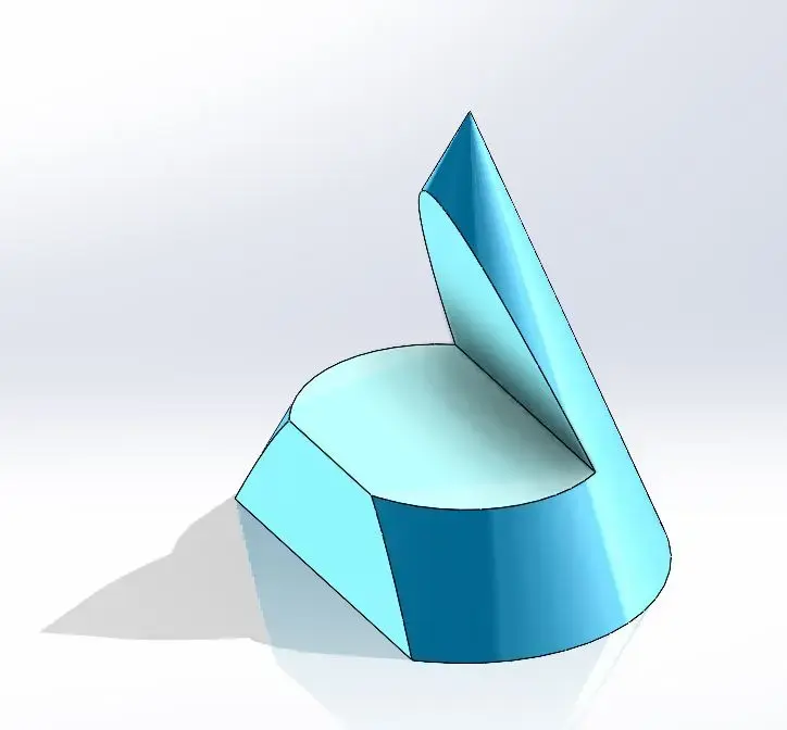 Конус строим в начертательной геометрии