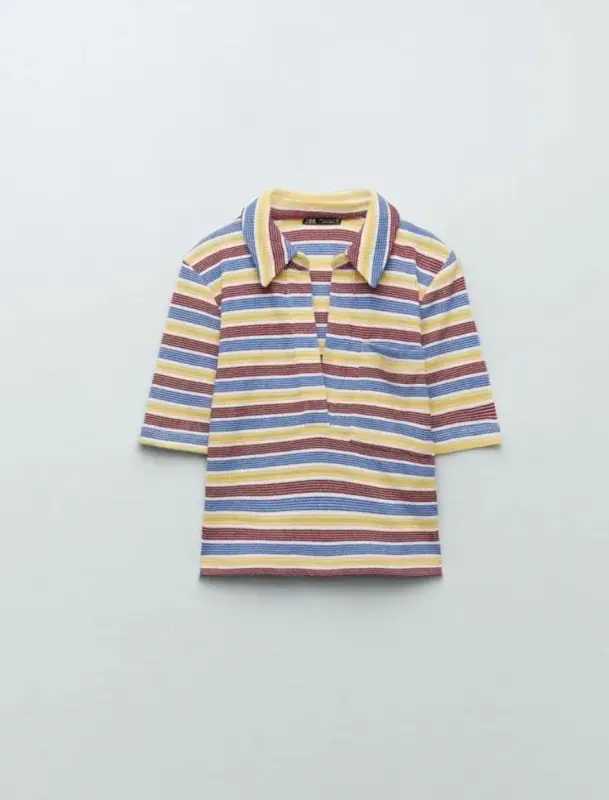 Женские майки и топы - Zara Тренд Поло - Вся Беларусь - Фото 3 Zara Тренд Поло - Вся Беларусь - 237622 - Доска объявлений Kupika.by - Фото 3