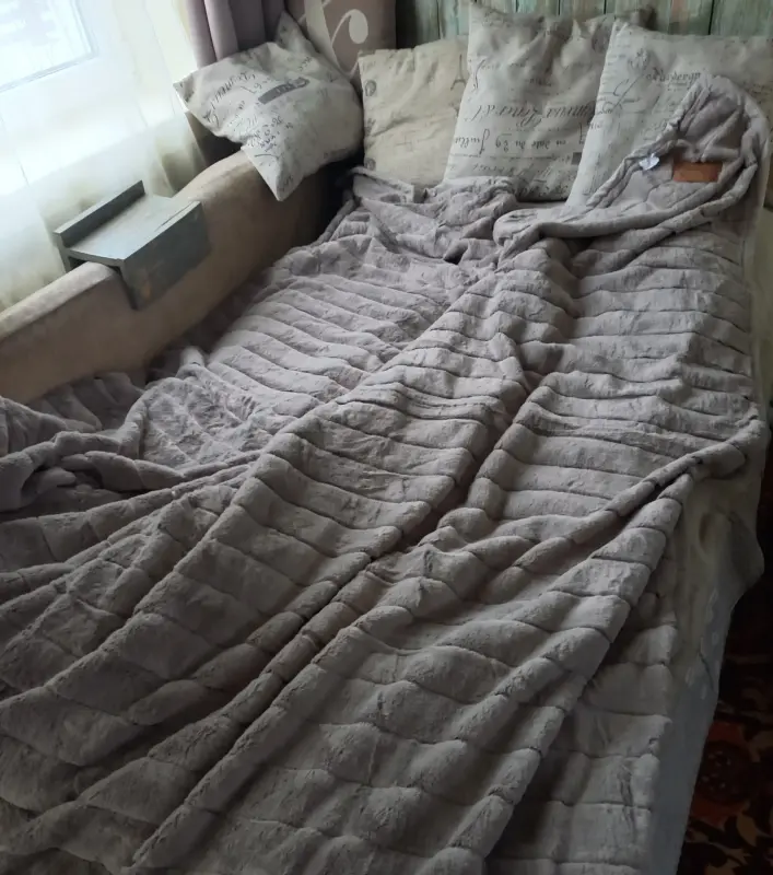 Плед, покрывало кролик новое, 220х240. - Слуцк - 236983 - Доска объявлений Kupika.by - Фото 2