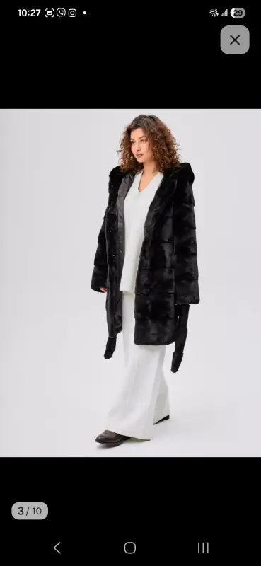 Шуба под норку экомех 46-48 Pofaa - Жлобин - 235443 - Доска объявлений Kupika.by - Фото 2