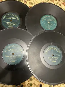 Пластинки патефонные . Царская Россия