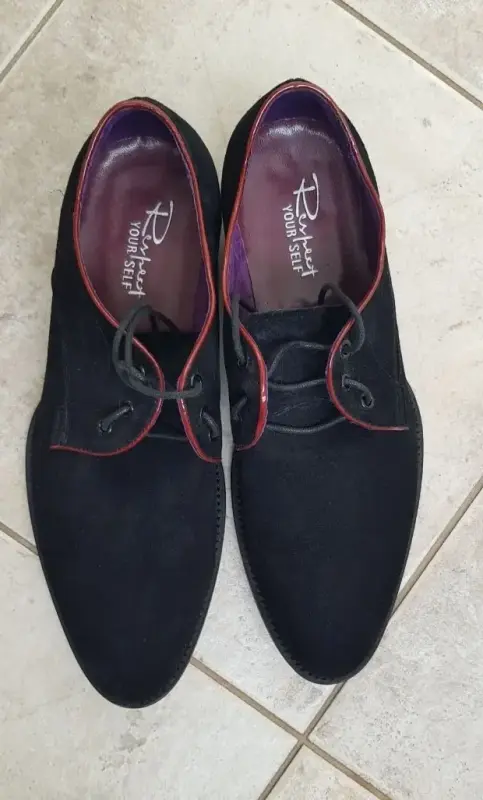 Зимняя, летняя и демисезонная обувь - Мужские полуботинки туфли дерби чёрные, велюр, размер 39 - Вся Беларусь - Фото 4 Мужские полуботинки туфли дерби чёрные, велюр, размер 39 - Вся Беларусь - 237592 - Доска объявлений Kupika.by - Фото 4