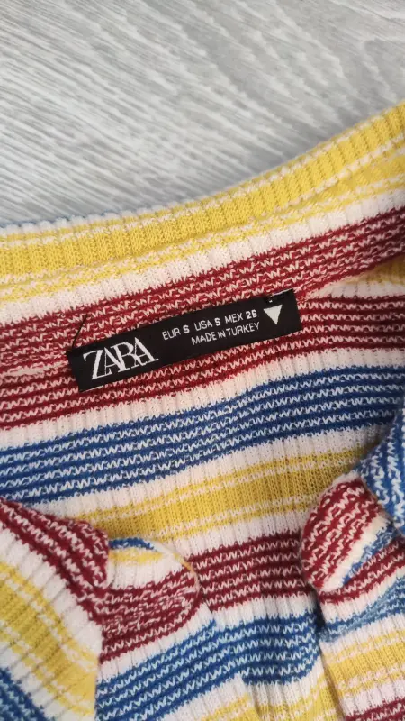 Женские майки и топы - Zara Тренд Поло - Вся Беларусь - Фото 9 Zara Тренд Поло - Вся Беларусь - 237622 - Доска объявлений Kupika.by - Фото 9