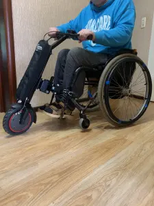 Электро приставка для инвалидной коляски 2