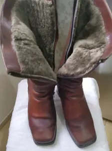 Женские кожаные зимние сапоги натуральная кожа 38