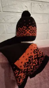 Шапка зимняя +шарф