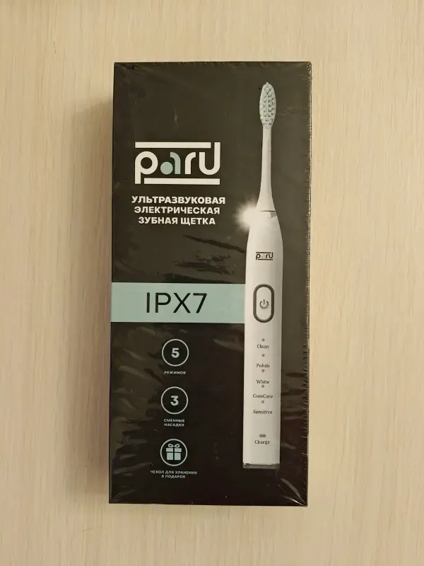 Ультразвуковая электрическая зубная щётка Paru