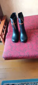 Сапоги мужские новые цельнолитые, с термочулками