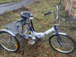 Трёхколёсный взрослый велосипед