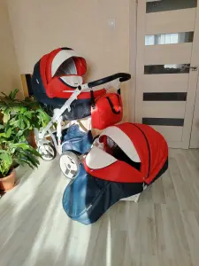 Модульная коляска 2в1 Monte carbon