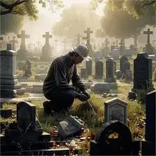 Уборка могил, мест захоронений