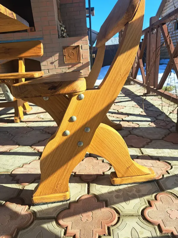 Мебель и аксессуары для сада - Уличные стол и скамейки из массива дуба - Вся Беларусь - Фото 8 Уличные стол и скамейки из массива дуба - Вся Беларусь - 239465 - Доска объявлений Kupika.by - Фото 8