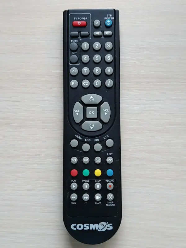 Пульт ДУ к ТВ-приставке 'Космос ТВ' (Coship)