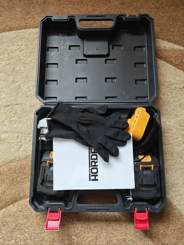 НОВАЯ Аккумуляторная УШМ (болгарка) HORDER - Вся Беларусь - 239335 - Доска объявлений Kupika.by - Фото 7