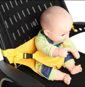 Детское обеденное кресло, ремень безопасности, новое