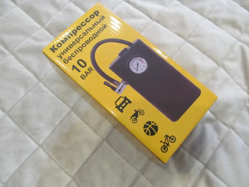 Компрессор универсальный беспроводной. модель 30L, зарядка от USB - Вся Беларусь - 238980 - Доска объявлений Kupika.by - Фото 6