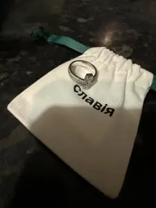 Серебряное кольцо Славия
