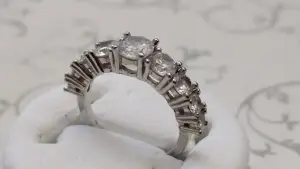 Кольцо,-медицинский сплав (17 размер)