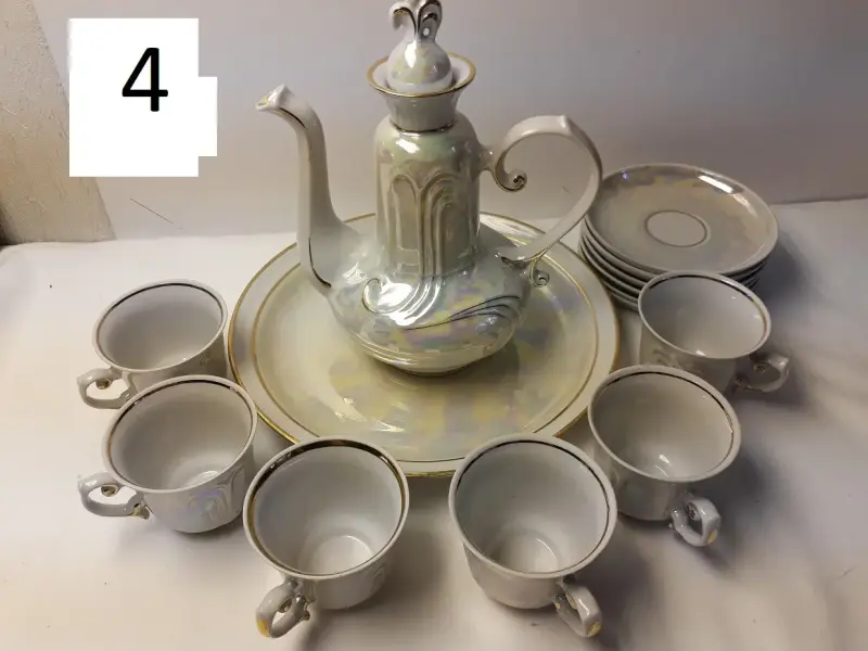 Сервиз кофейный-чайный фарфоровый (МФЗ, СССР) - Вся Беларусь - 175219 - Доска объявлений Kupika.by - Фото 3