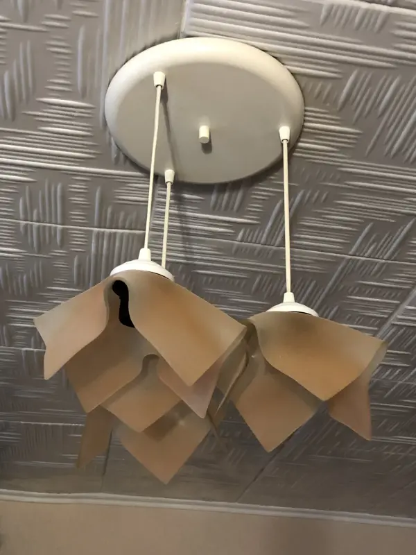 Светильник на три плафона