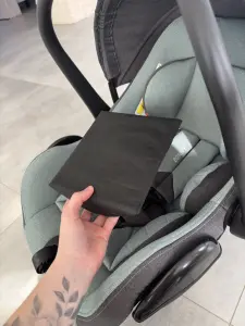 Автолюлька с доп вкладышем для новорожденных