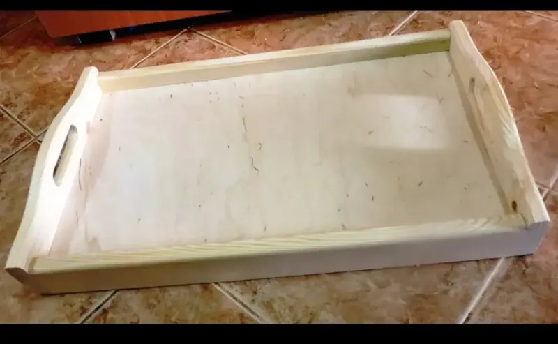 Поднос деревянный на раскладных ножках без покрытия (без декора) - Вся Беларусь - 240158 - Доска объявлений Kupika.by - Фото 2