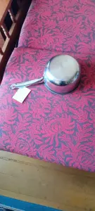 Ковш из нержавейки, новый, 1,6 л