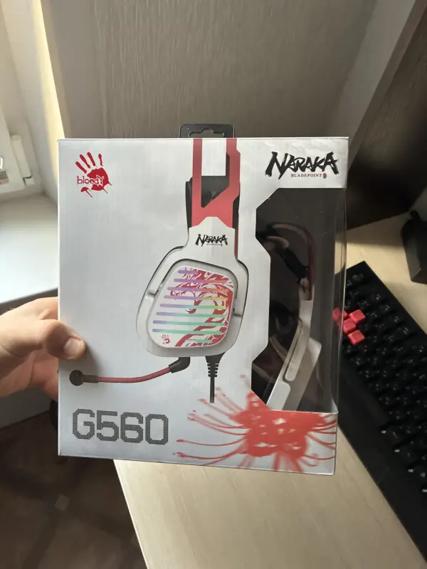 Игровые наушники A4Tech Bloody G560 Naraka