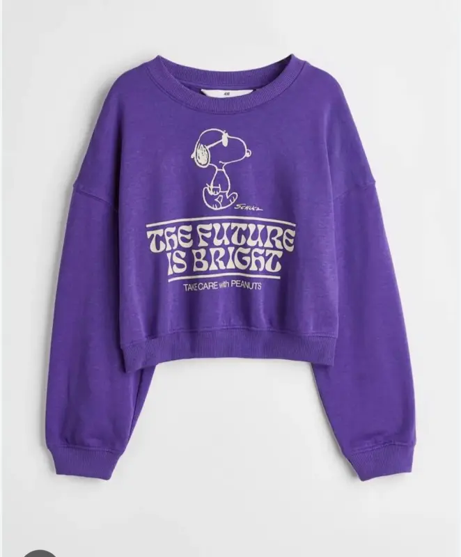 H&M Снуппи Оверсайз кофта