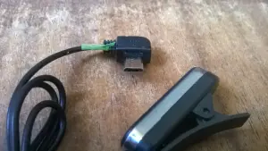 Переходник для наушников Microusb на 3.5 мм Гарнитура