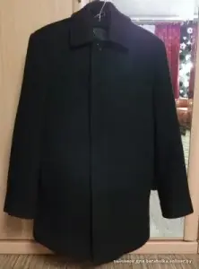 Демисезонное шерстяное полупальто размер 44-46