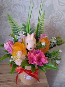 Букеты из мыльных цветов