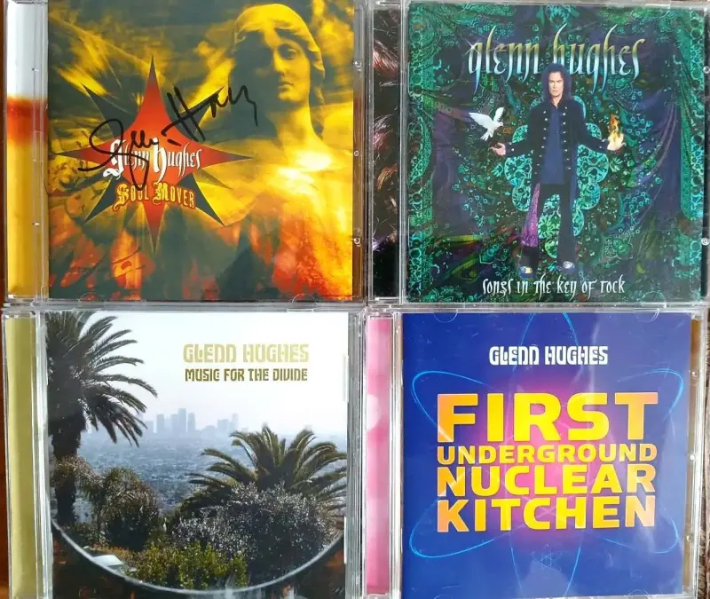 GLENN HUGHES__CD диски (официальная лицензия)