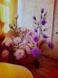 Цветы ручной работы