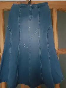 джинсовая юбка