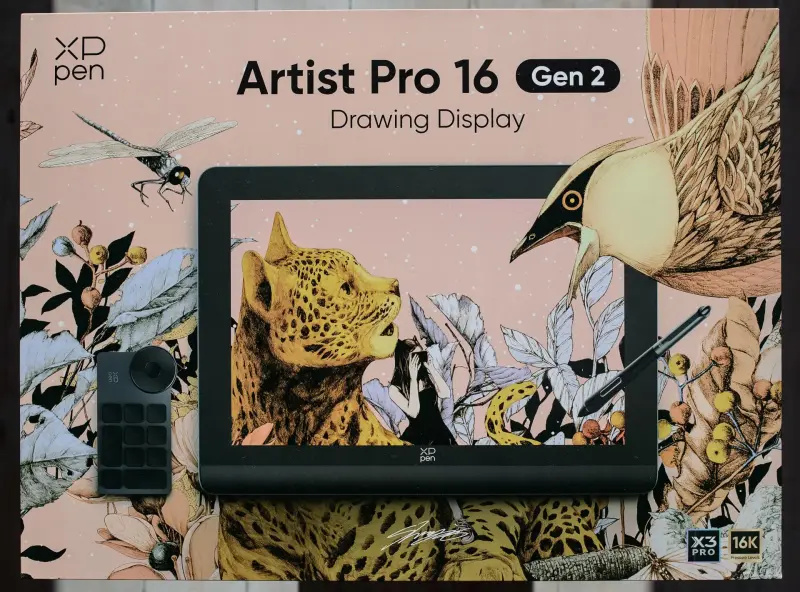 Графический планшет -  дисплей Artist 16 Pro  (2 поколение)