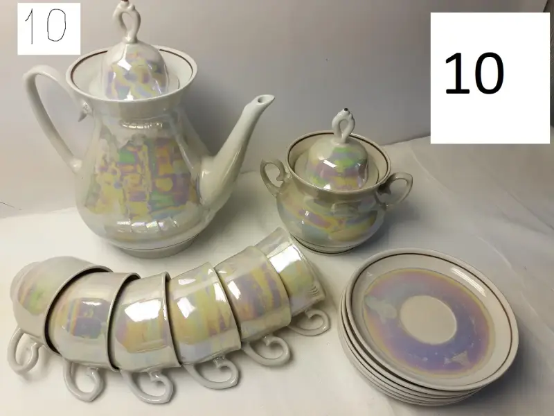 Сервиз кофейный-чайный фарфоровый (МФЗ, СССР) - Вся Беларусь - 175219 - Доска объявлений Kupika.by - Фото 6