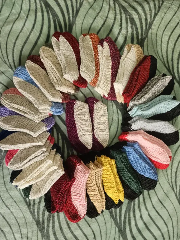 Женская обувь БУ и новая - Вязаные тапочки - Волковыск - Фото 2 Вязаные тапочки - Волковыск - 201118 - Доска объявлений Kupika.by - Фото 2