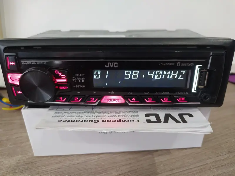 USB-магнитола JVC KD-X320BT Bluetooth - Вся Беларусь - 241132 - Доска объявлений Kupika.by - Фото 2