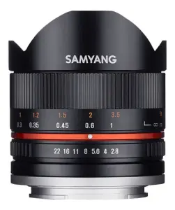 Объектив SAMYANG 8MM F/2.8 UMC FISH-EYE II