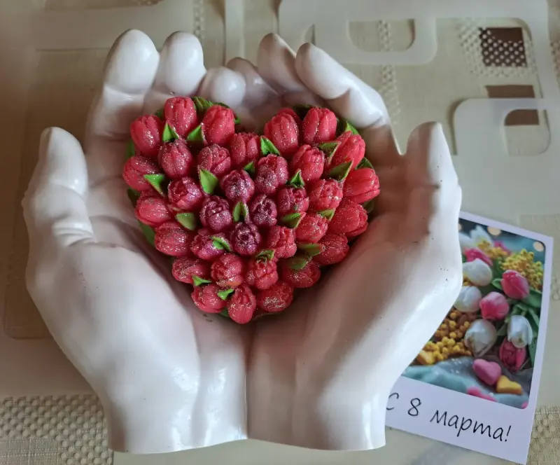 Ладони, новые, ручная работа из гипса в форме рук+ ароматное мыло - Вся Беларусь - 240377 - Доска объявлений Kupika.by - Фото 3