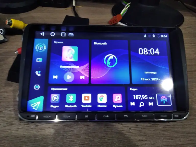 Магнитола 9 дюйм андроид с Фольсваген