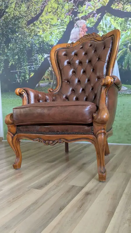 Кресло кожаное винтаж - Вся Беларусь - 239305 - Доска объявлений Kupika.by - Фото 2
