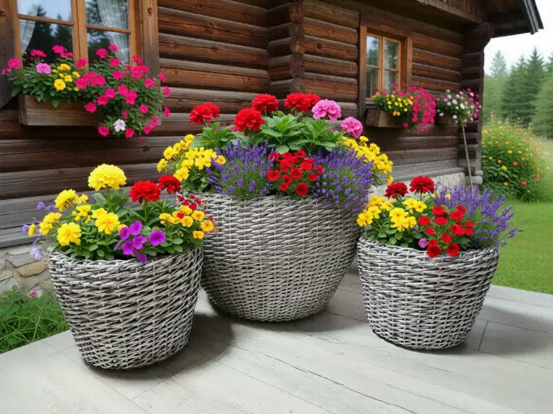 Комнатные растения - Кашпо из ротанга - Вся Беларусь - Фото 6 Кашпо из ротанга - Вся Беларусь - 241825 - Доска объявлений Kupika.by - Фото 6