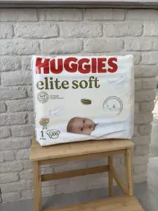 Новая упаковка Huggies Elite Soft 3-5 кг 100 шт