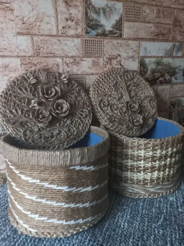 Органайзеры из джута ручной работы - Вся Беларусь - 238968 - Доска объявлений Kupika.by - Фото 6