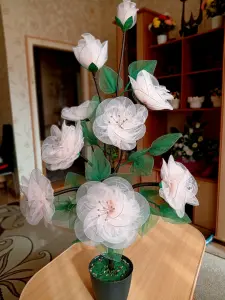 Цветы ручной работы