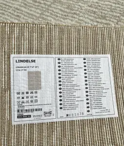 Ковер IKEA LINDELSE 170x240